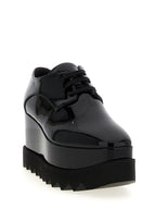 Black Polyethylene Wedge Sandals