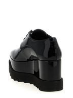 Black Polyethylene Wedge Sandals