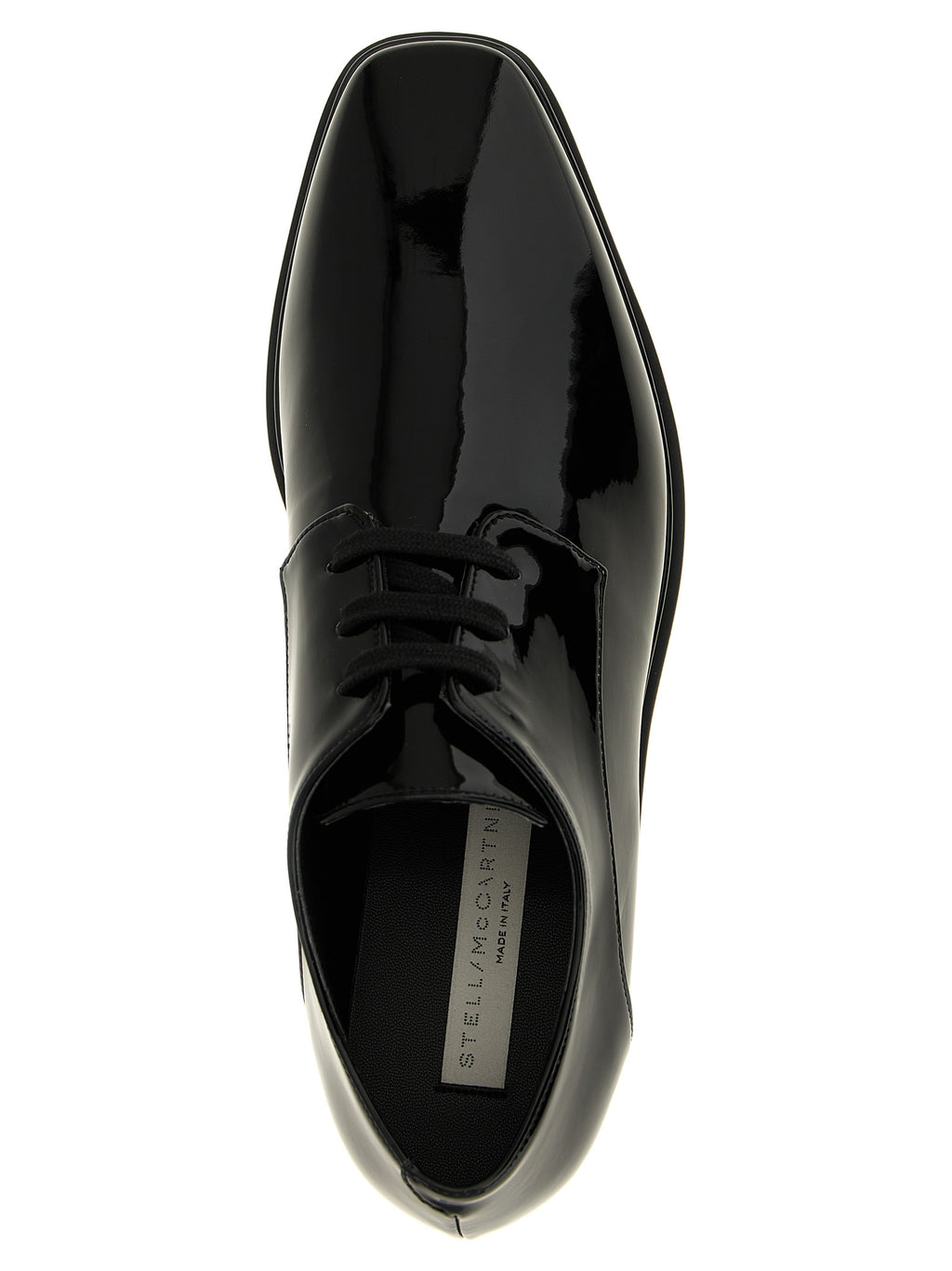 Black Polyethylene Wedge Sandals