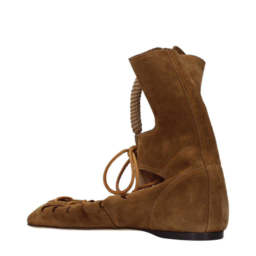Brown Leather Ankle Boots