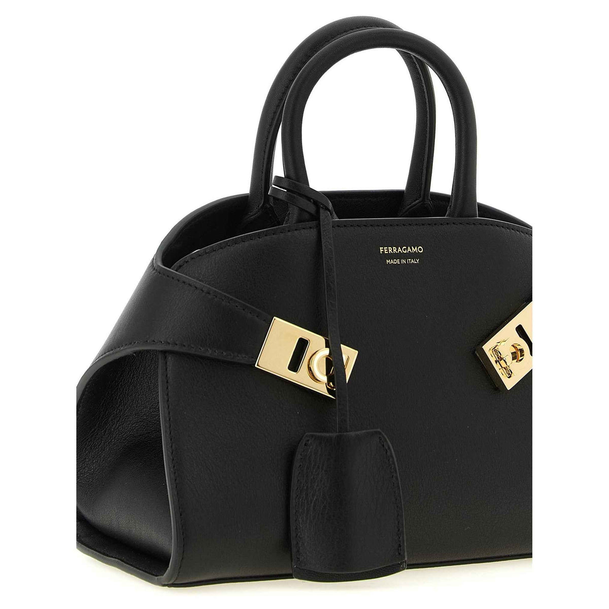 Black Calfskin Handbag