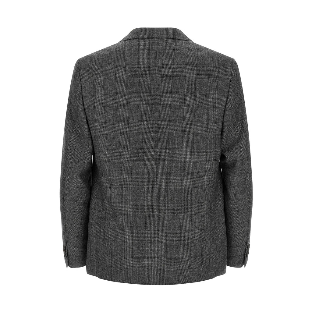 Gray Wool Two-Piece Suit