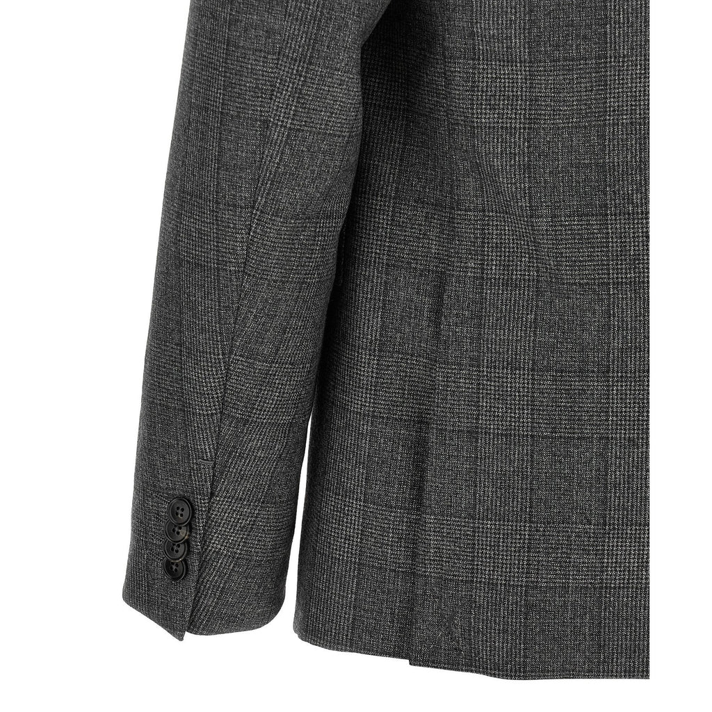 Gray Wool Two-Piece Suit