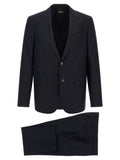 Blue Wool Two-Piece Suit