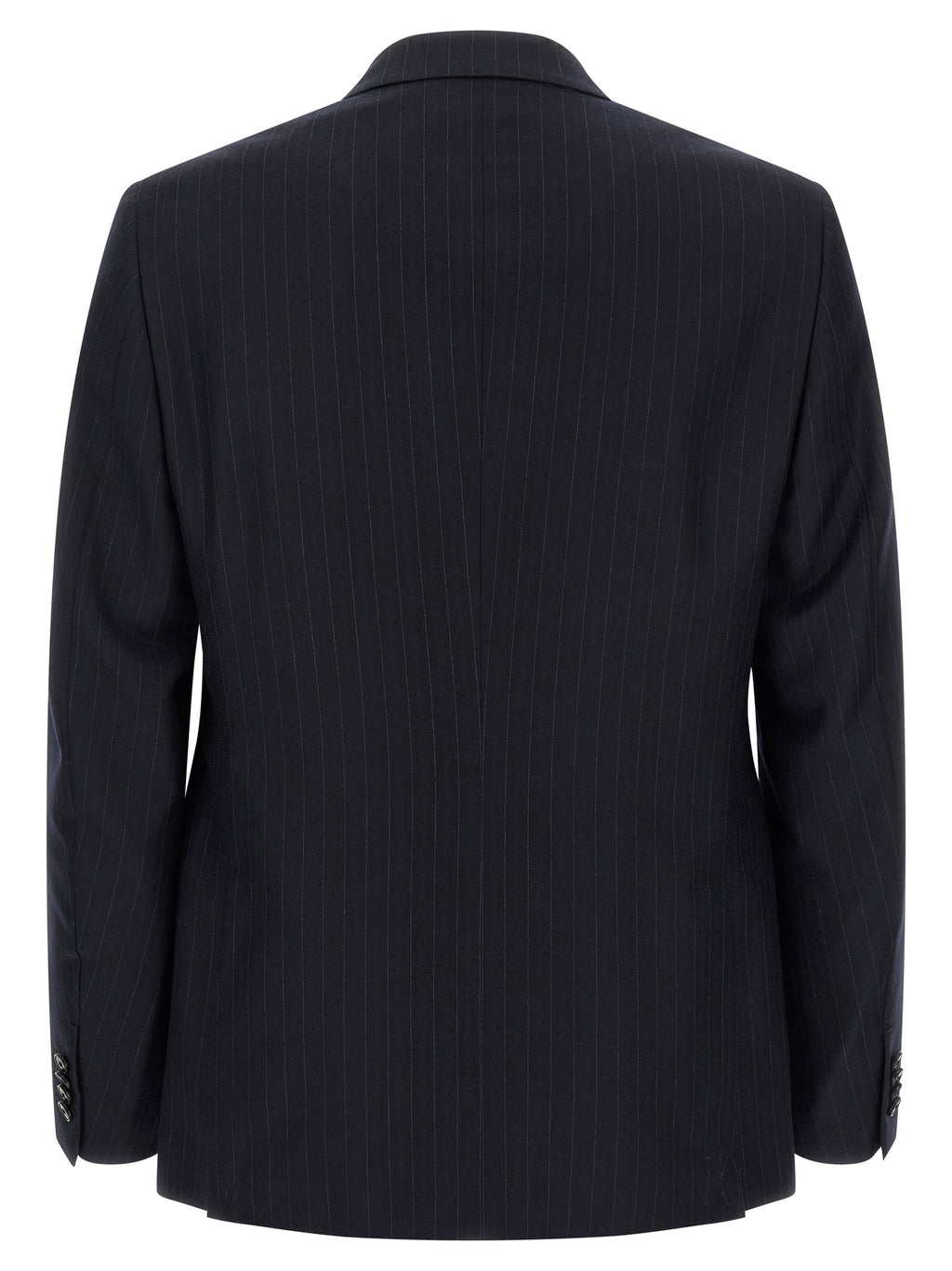 Blue Wool Two-Piece Suit