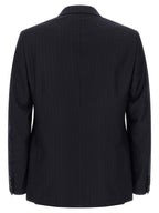 Blue Wool Two-Piece Suit