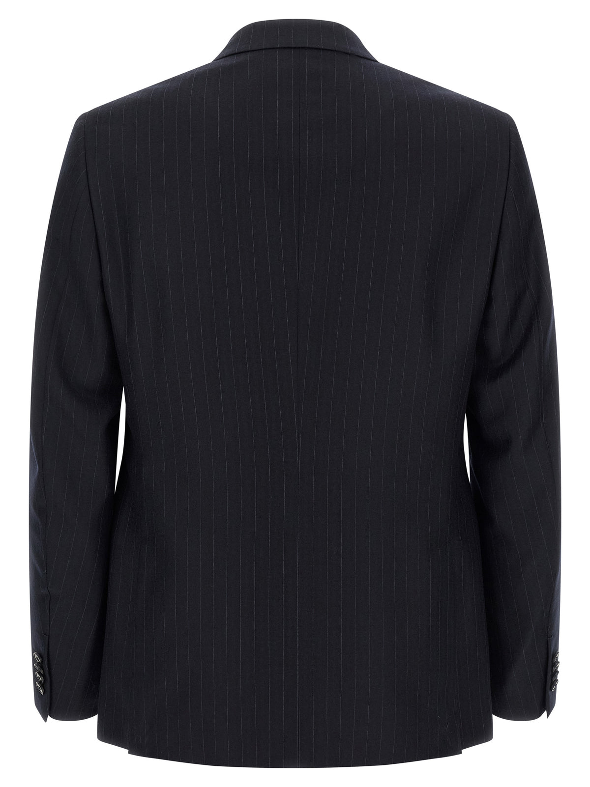 Blue Wool Two-Piece Suit