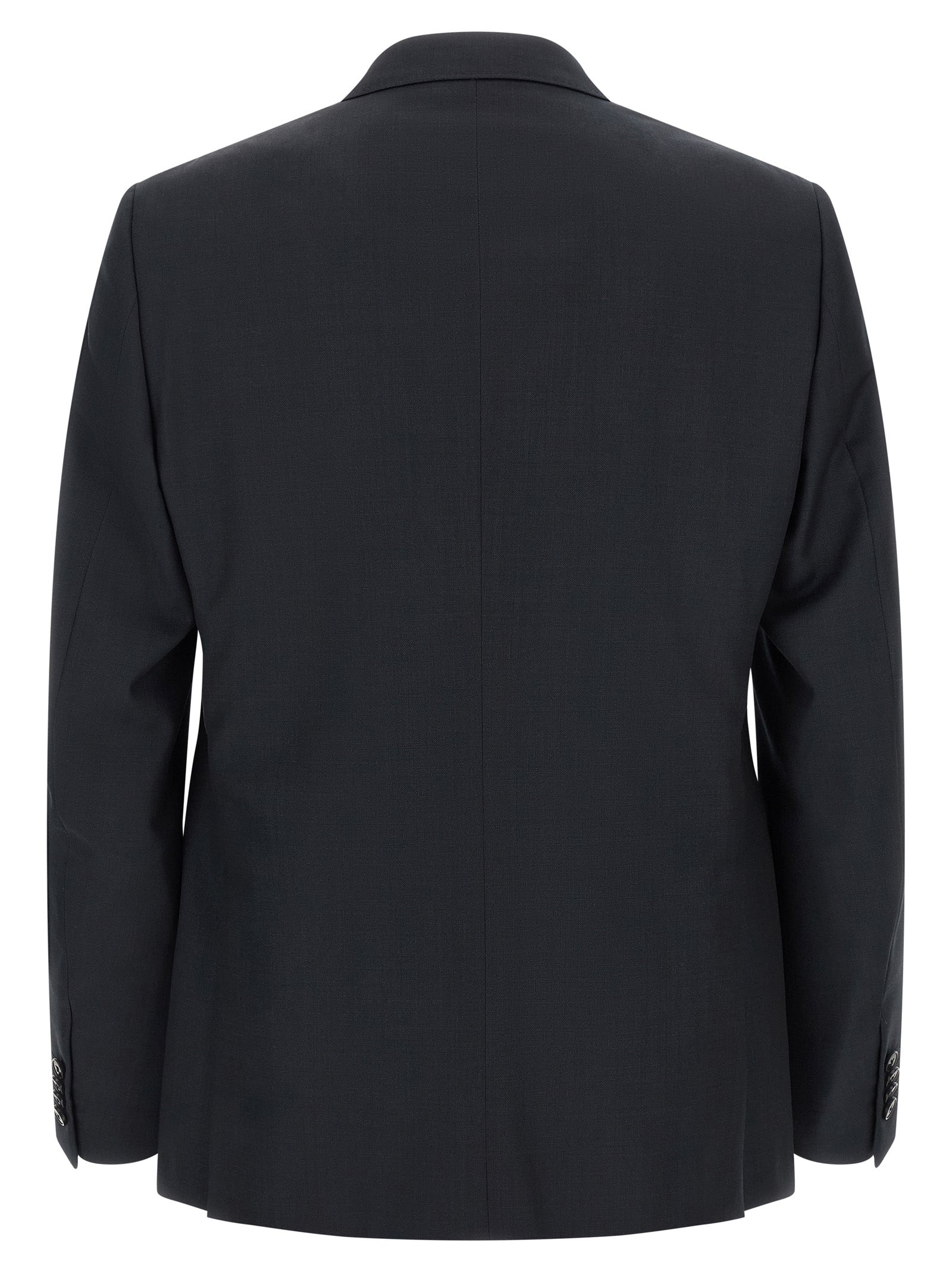Blue Wool Two-Piece Suit