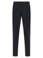 Blue Wool Two-Piece Suit