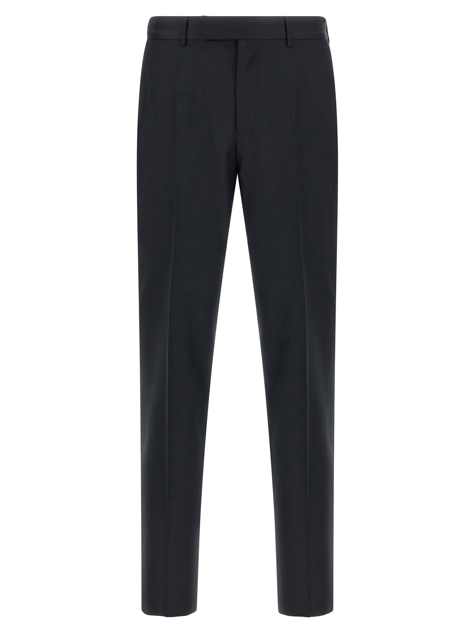 Blue Wool Two-Piece Suit