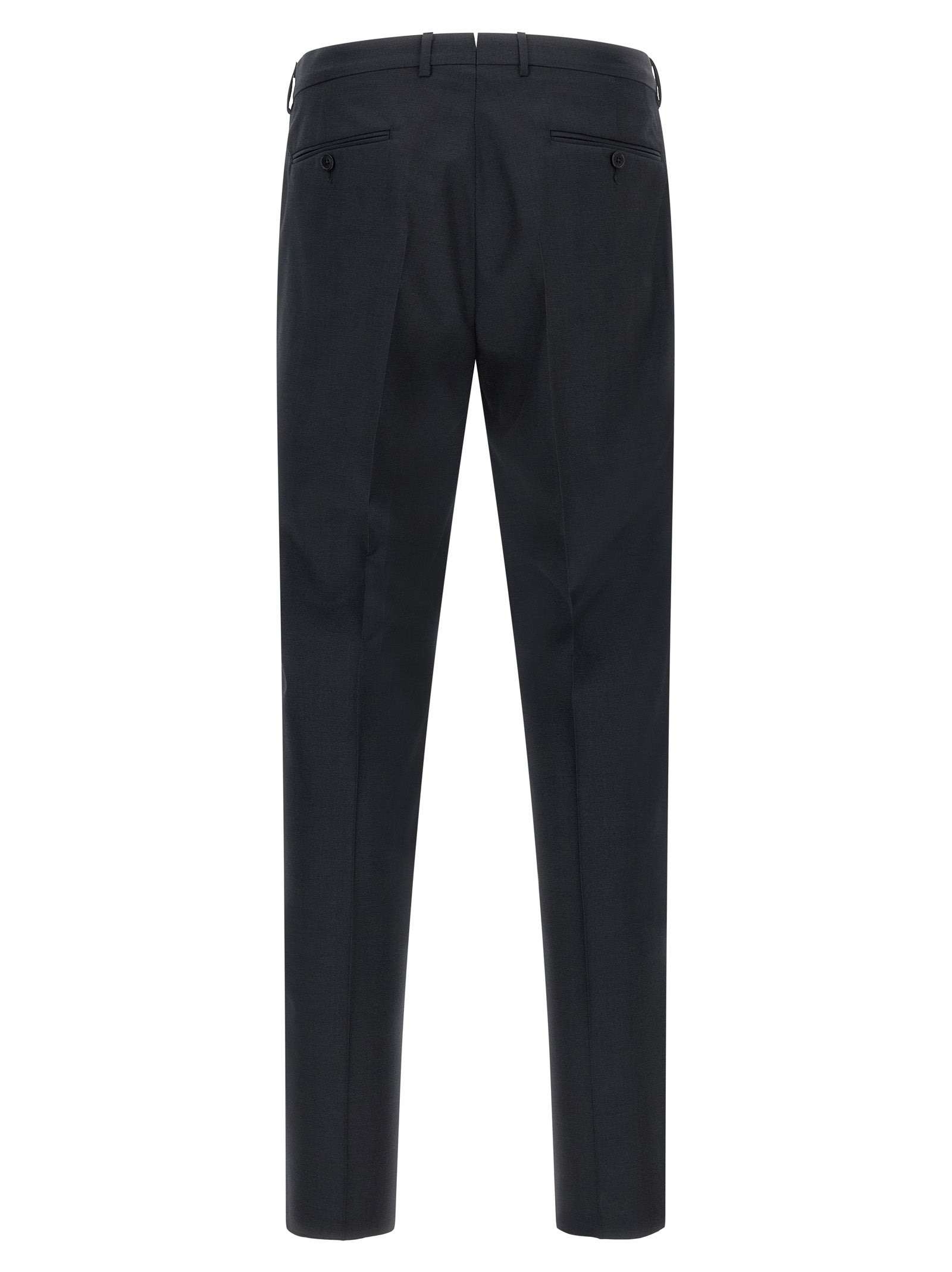 Blue Wool Two-Piece Suit