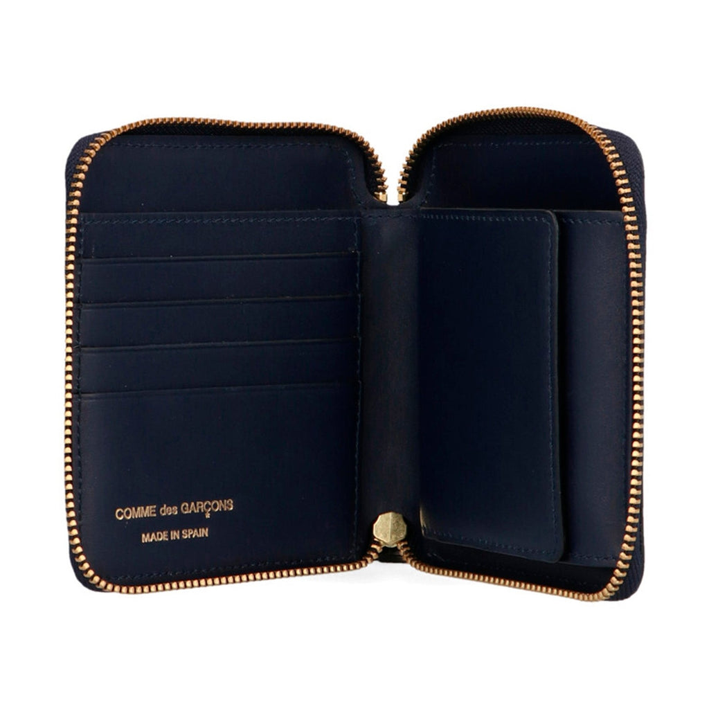 Blue Calfskin Wallet