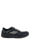 Black Calfskin Athletic Sneakers