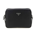 Black Calfskin Crossbody Bag