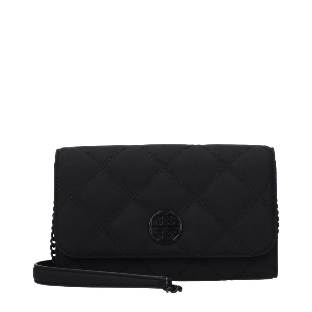 Black Leather Clutch Bag