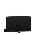 Black Leather Clutch Bag