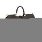 Brown Calfskin Crossbody Bag