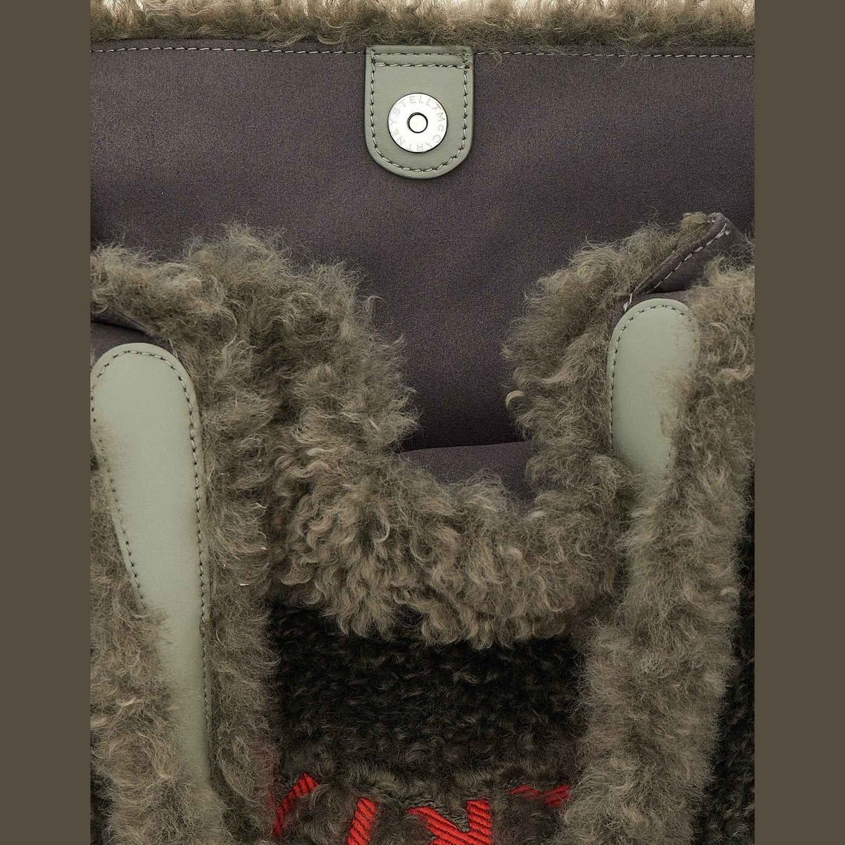 Gray Polyester Tote Bag