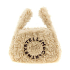 Beige Polyester Shoulder Bag