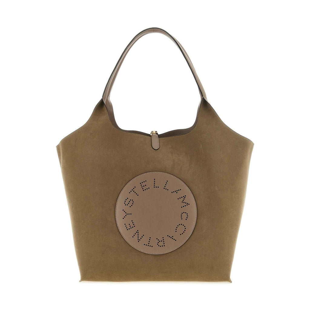 Gray Polyester Tote Bag