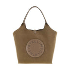 Gray Polyester Tote Bag