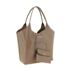 Gray Polyester Tote Bag