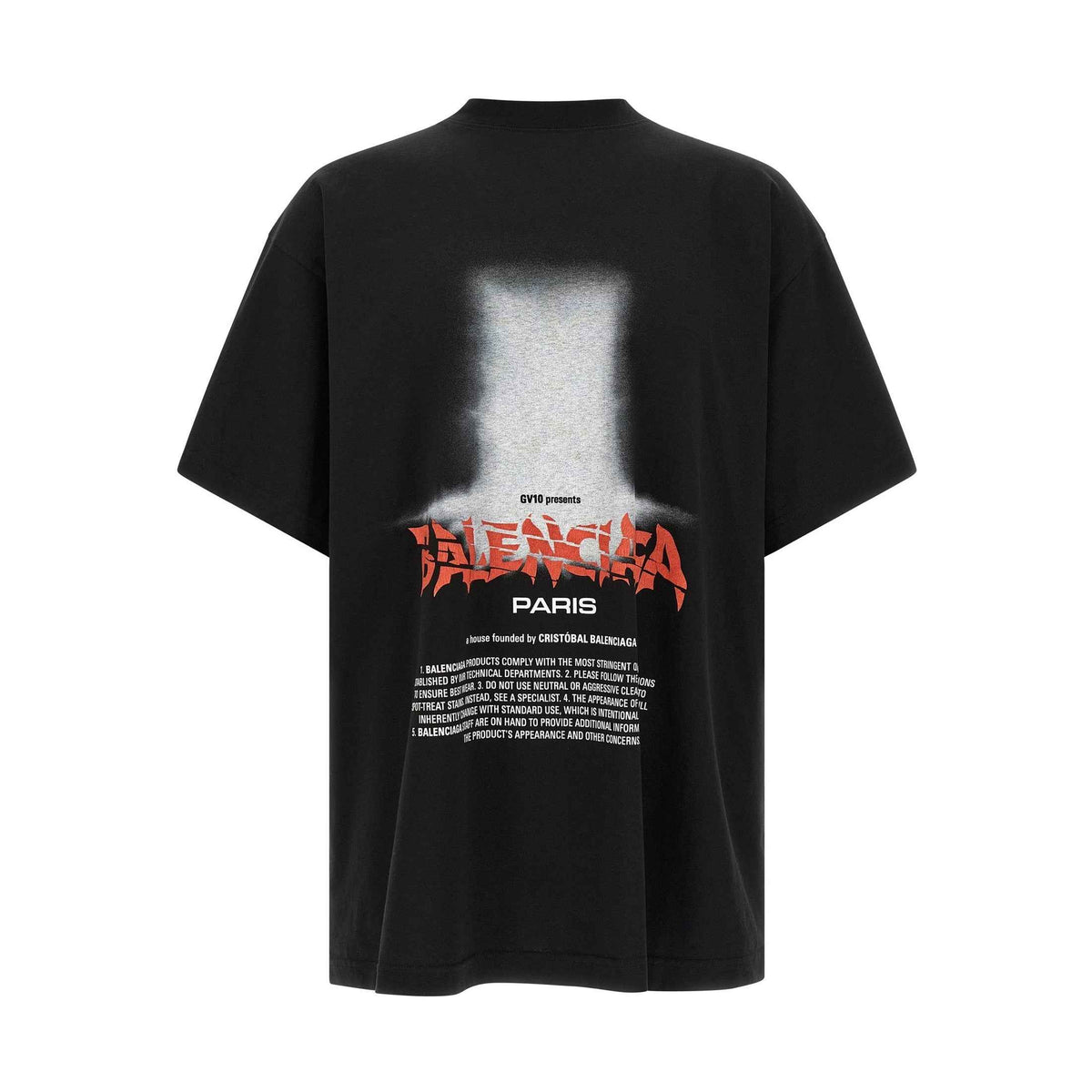 Black Cotton T-Shirt