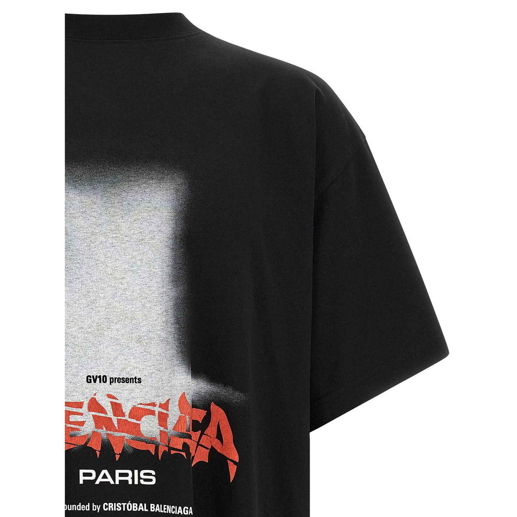Black Cotton T-Shirt