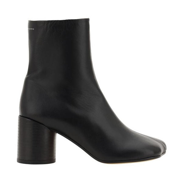 Black Lamb Ovis Aries Ankle Boots