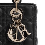 Black Lamb Leather Handbag