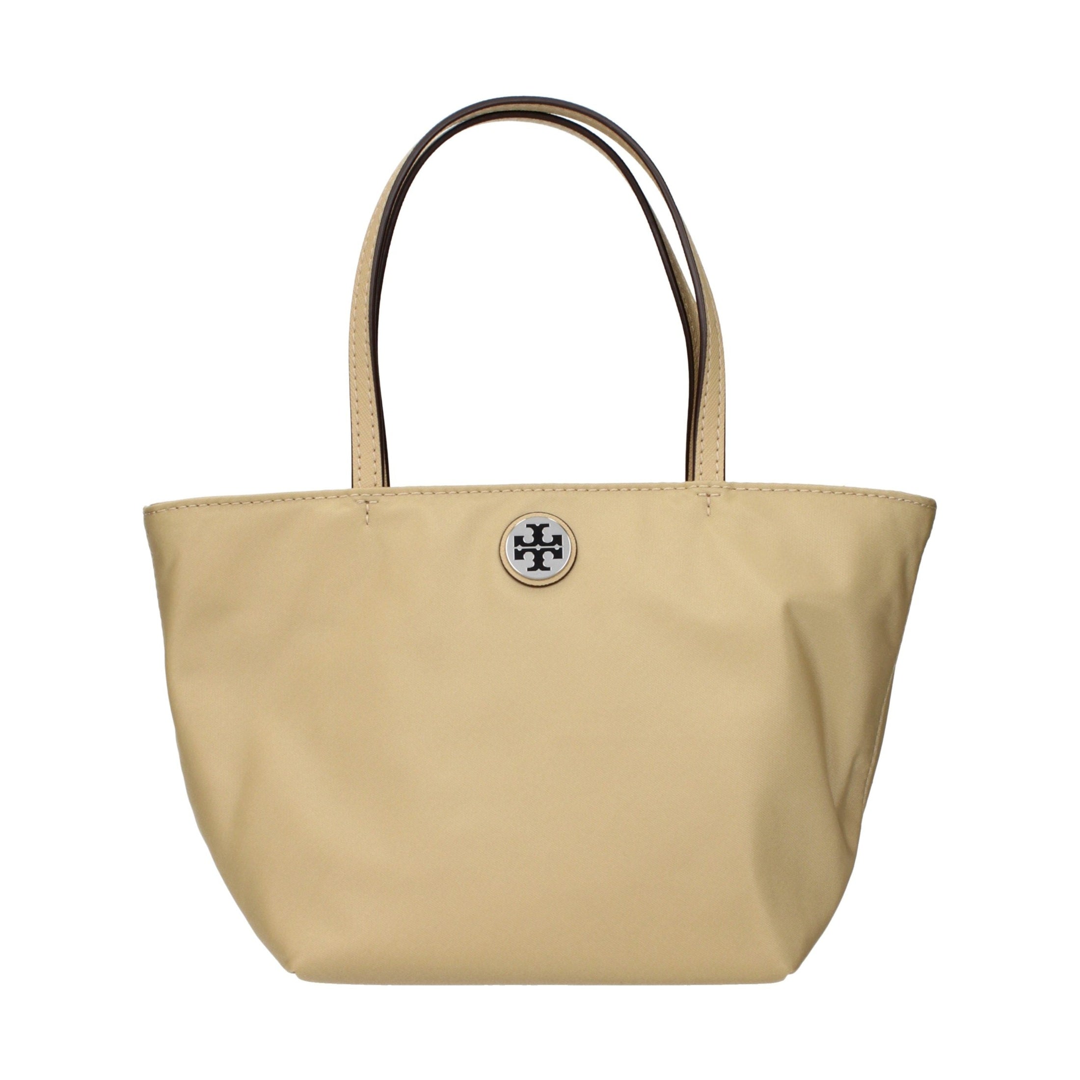 Beige Nylon Handbag