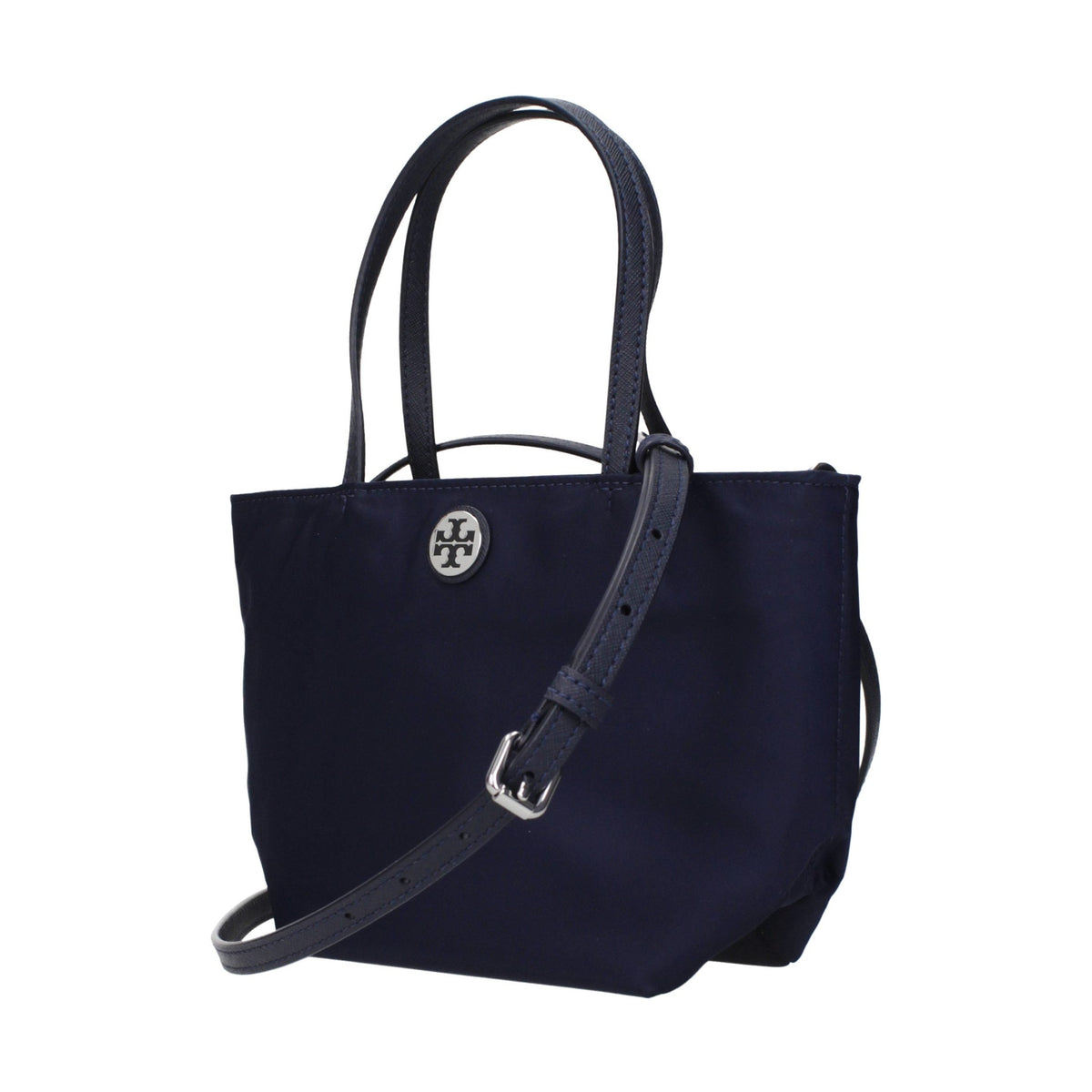Blue Nylon Handbag