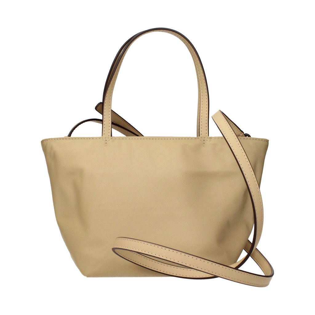Beige Nylon Handbag