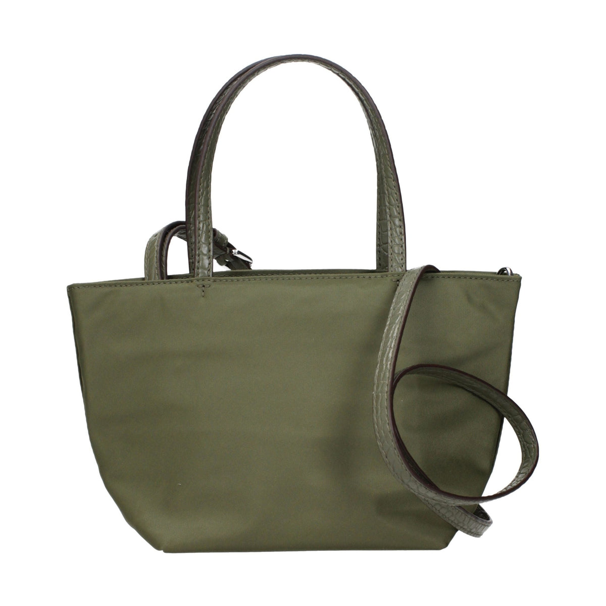 Green Nylon Handbag