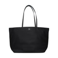Black Fabric Shoulder Bag
