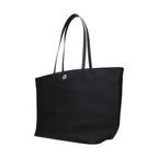 Black Fabric Shoulder Bag