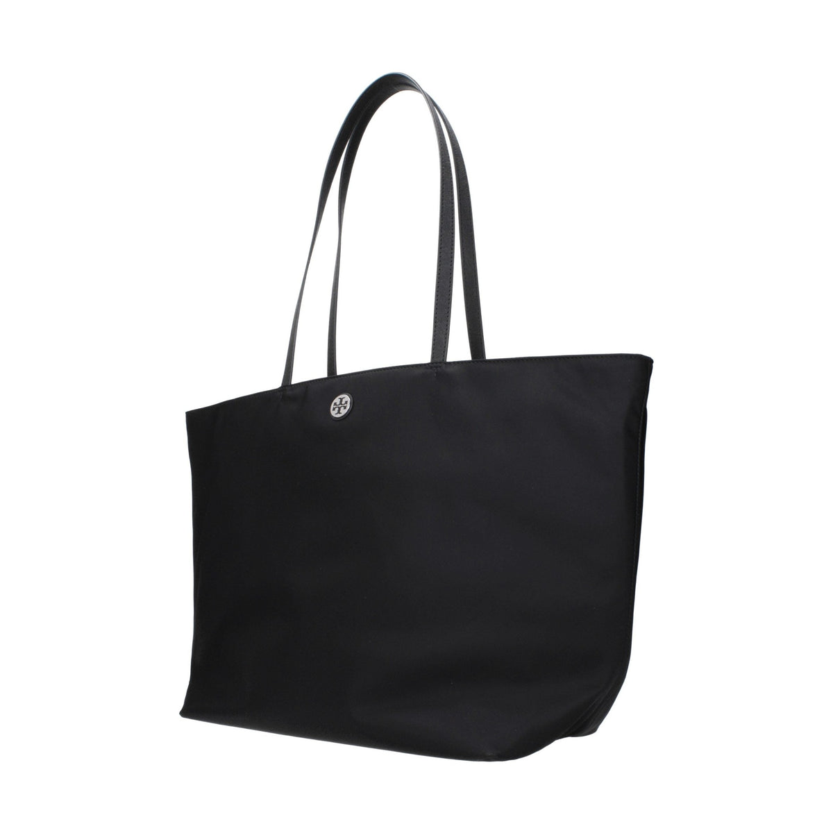 Black Fabric Shoulder Bag