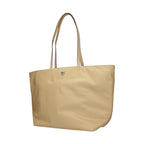 Beige Fabric Shoulder Bag
