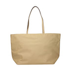 Beige Fabric Shoulder Bag