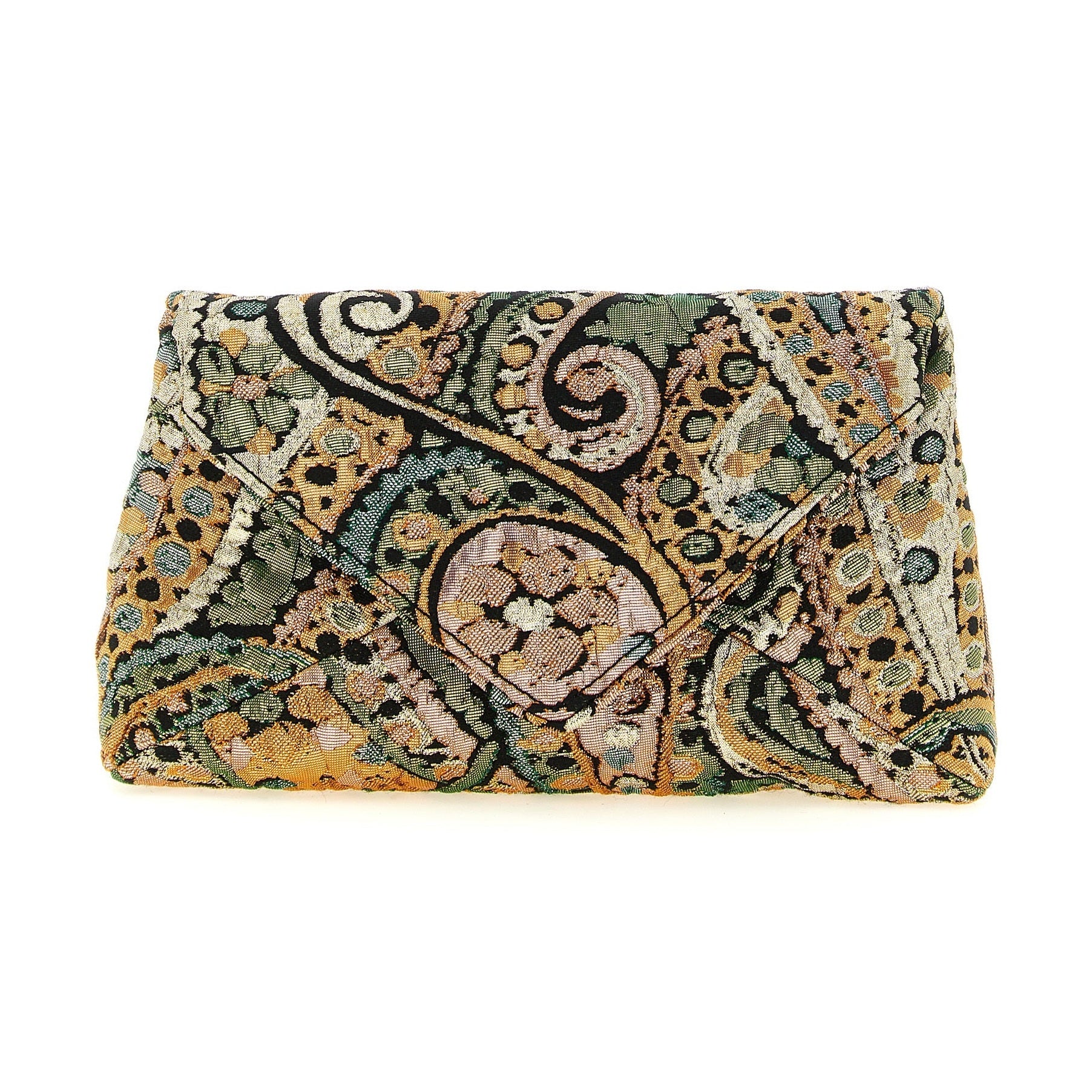Multicolor Acetate Clutch Bag
