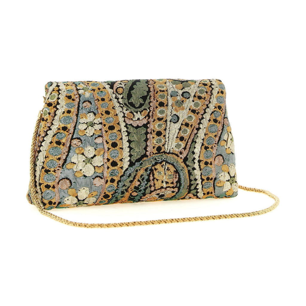 Multicolor Acetate Clutch Bag