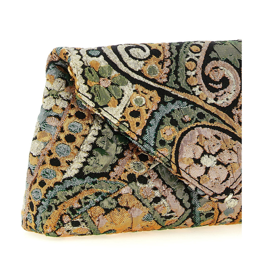 Multicolor Acetate Clutch Bag
