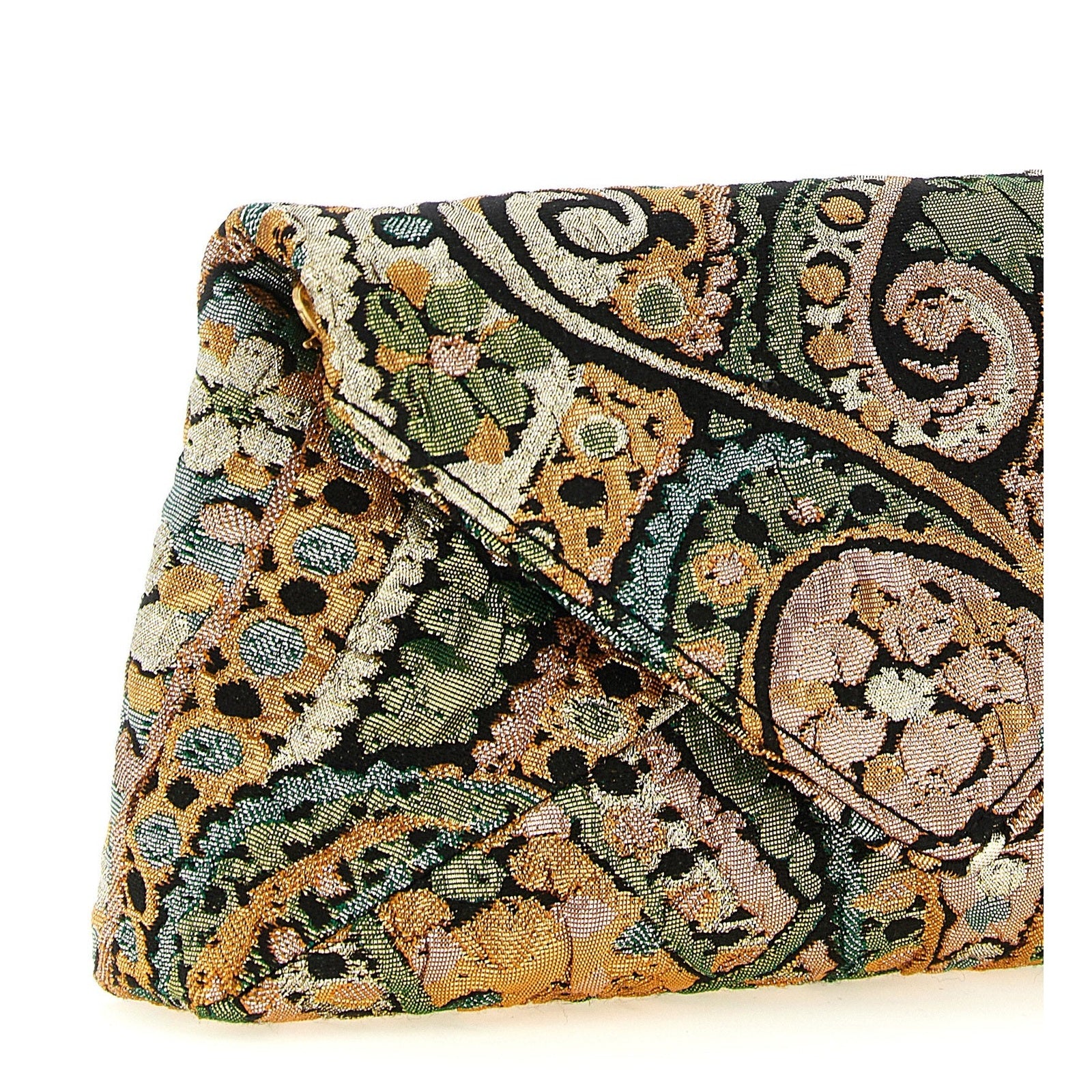 Multicolor Acetate Clutch Bag
