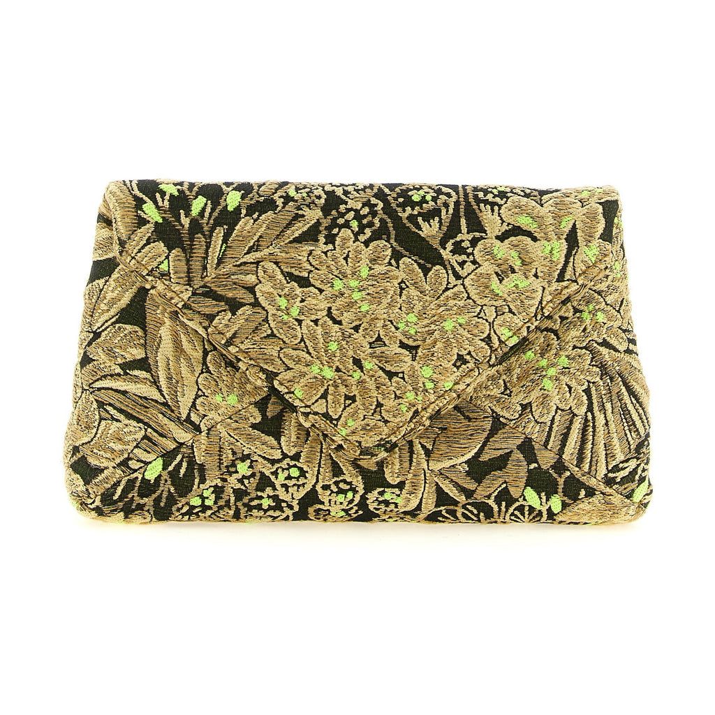 Multicolor Polyester Clutch Bag