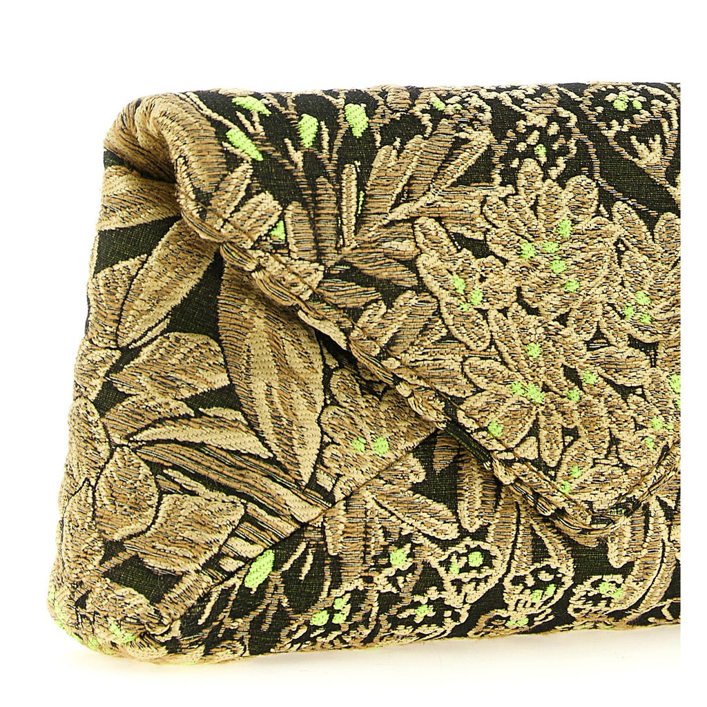 Multicolor Polyester Clutch Bag