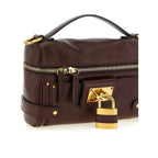Brown Buffalo Leather Shoulder Bag