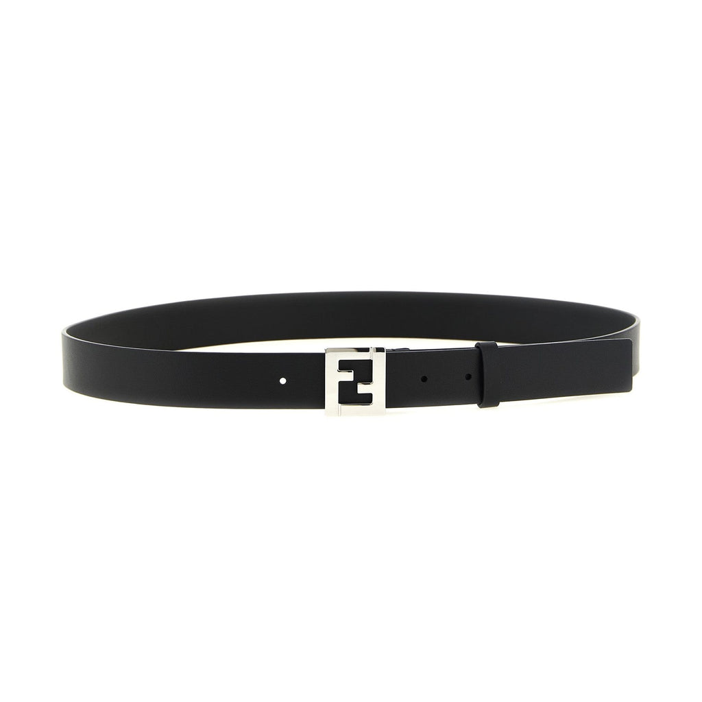 Black Calfskin Regular Belt