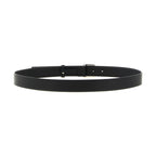Black Calfskin Regular Belt