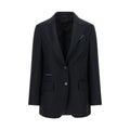 Black Virgin Wool Blazer