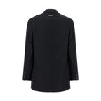 Black Virgin Wool Blazer